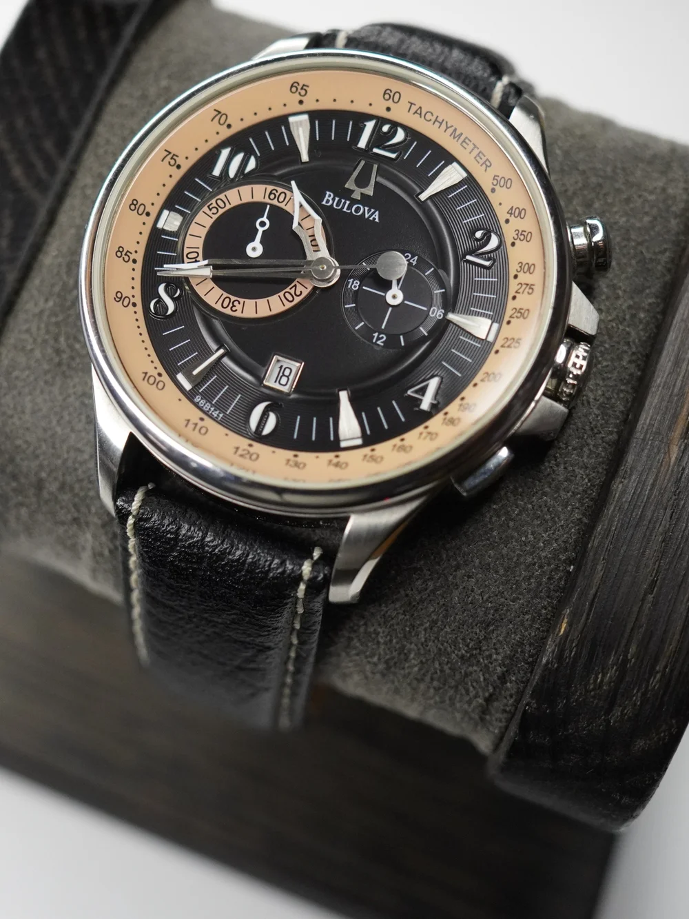 Bulova Adventurer 96B141 C860865 Quartz Chronograph Tachymeter Men's Watch